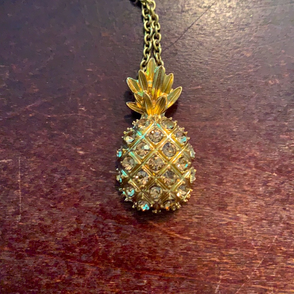 J. Crew Pineapple pendant necklace MSRP $40